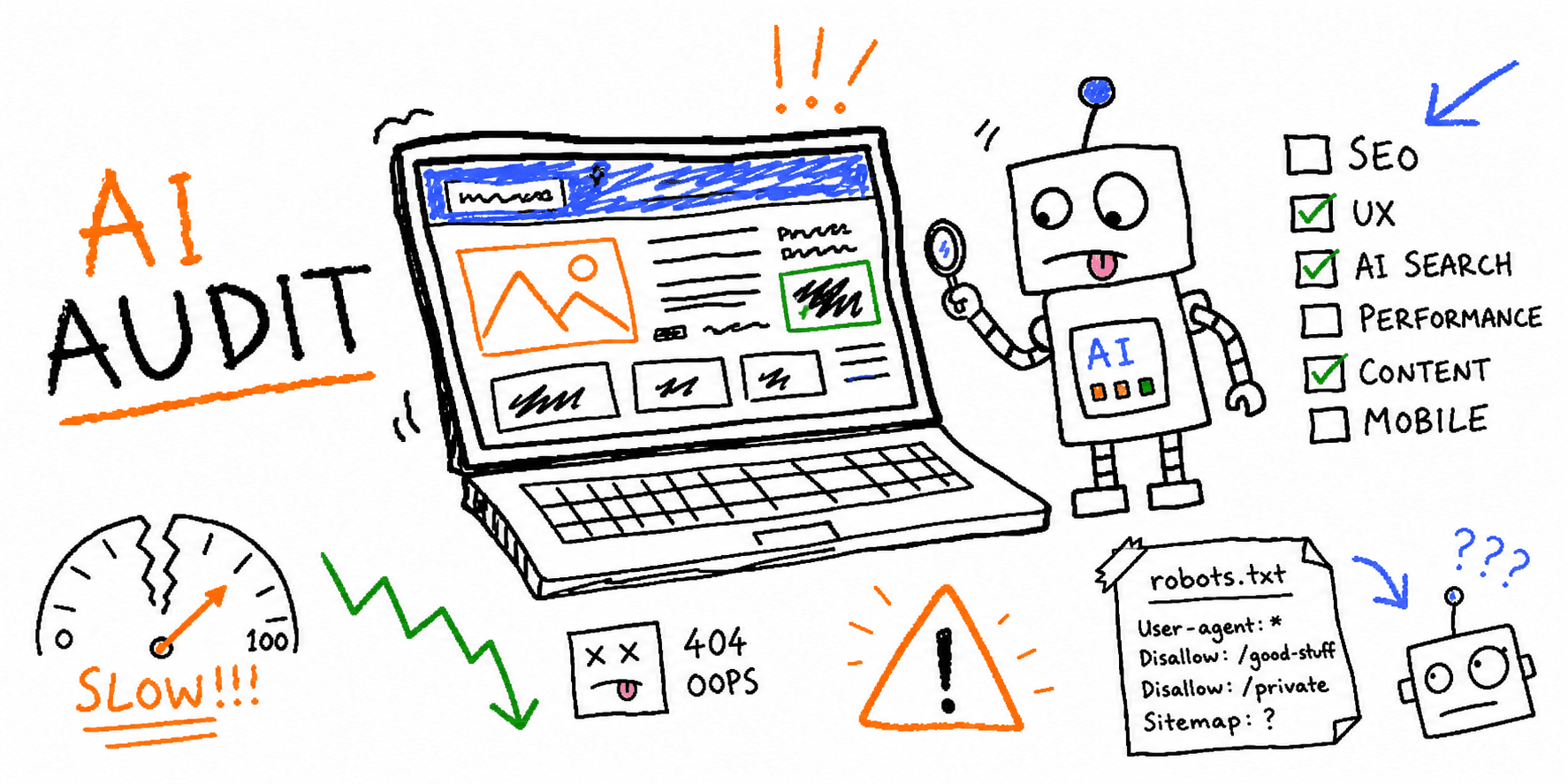 AI Website Audit Checklist: SEO, UX & AI Search Gaps