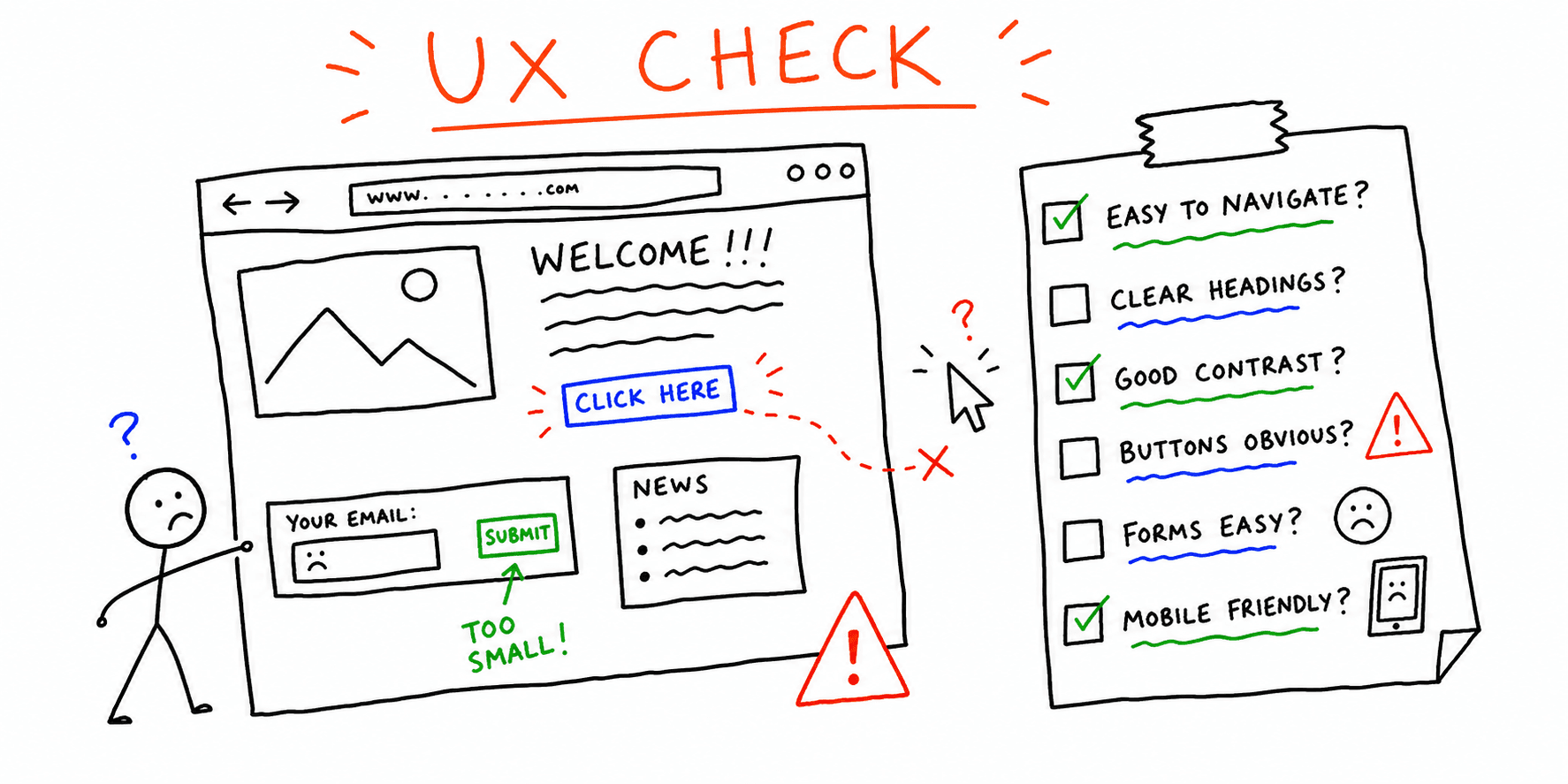 Website Usability Checklist: Quick UX Review